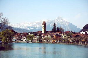 small Switzerland town